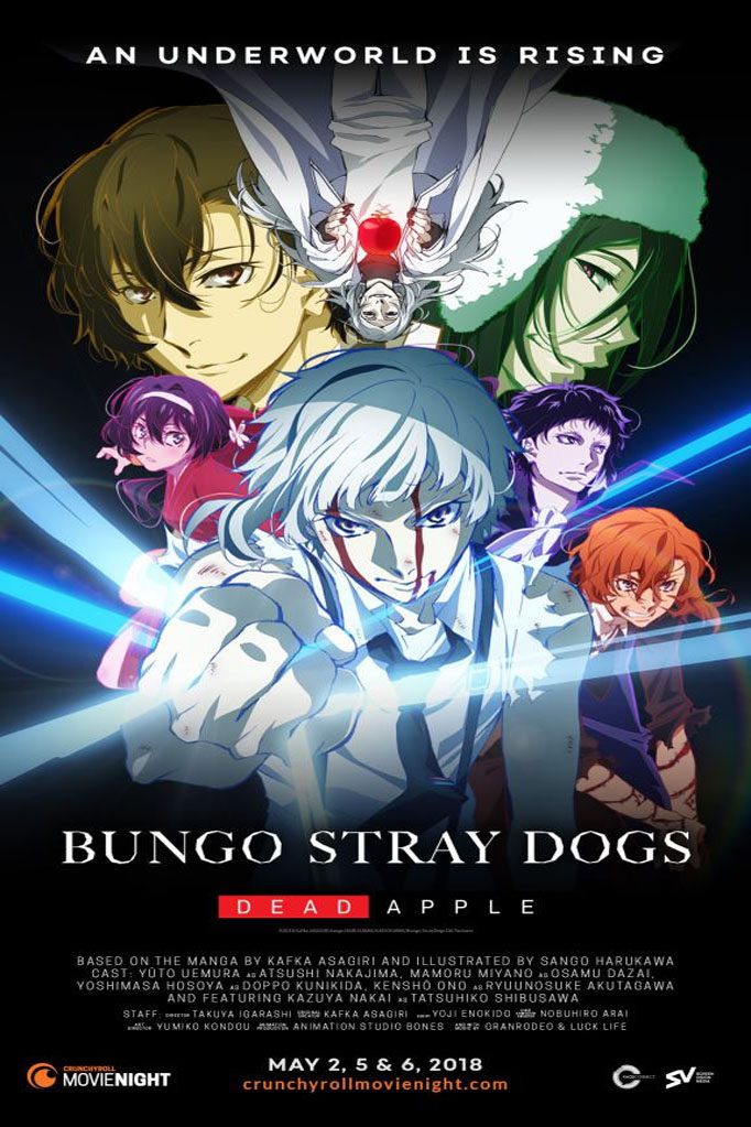 انمي فيلم Bungou Stray Dogs: Dead Apple 2018 مترجم اون لاين