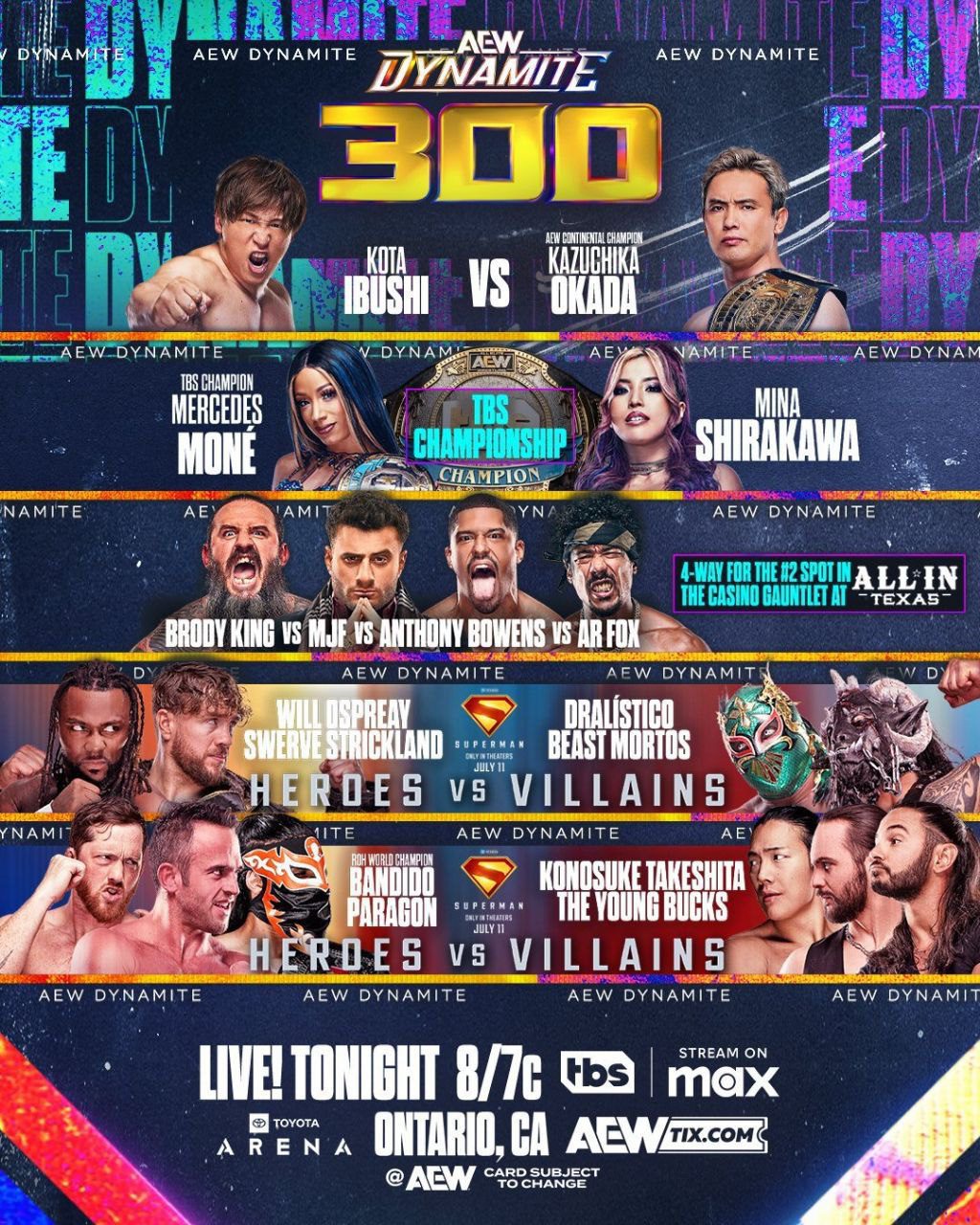 عرض AEW Dynamite 3/07/2025 مترجم