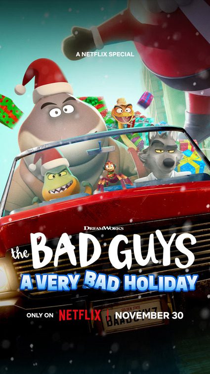 انمي فيلم The Bad Guys: A Very Bad Holiday 2023 مترجم اون لاين