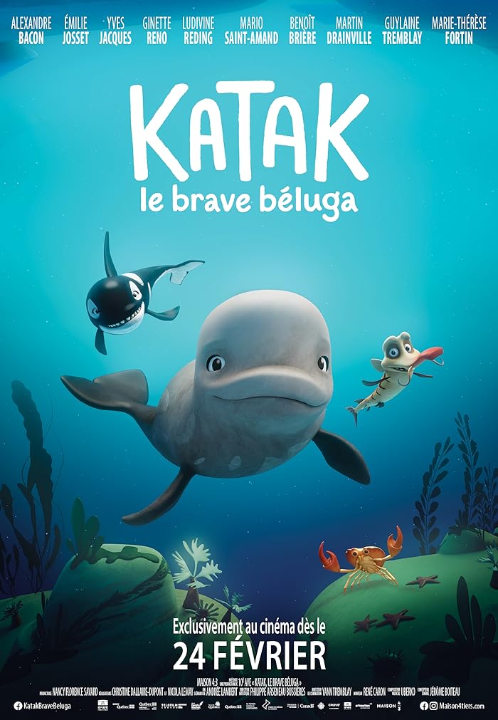 انمي فيلم Katak: The Brave Beluga 2023 مترجم اون لاين